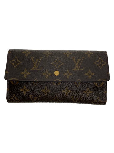【中古】LOUIS VUITTON◆ポルト・トレゾール・インターナショナル_モノグラム・キャンバス_BRW/PVC/BRW/メンズ【服飾雑貨他】 【中古】LOUIS VUITTON◆ポルト・トレゾール・インターナショナル_モノグラム・キャンバス_BRW/PVC/BRW/メンズ【服飾雑貨他】