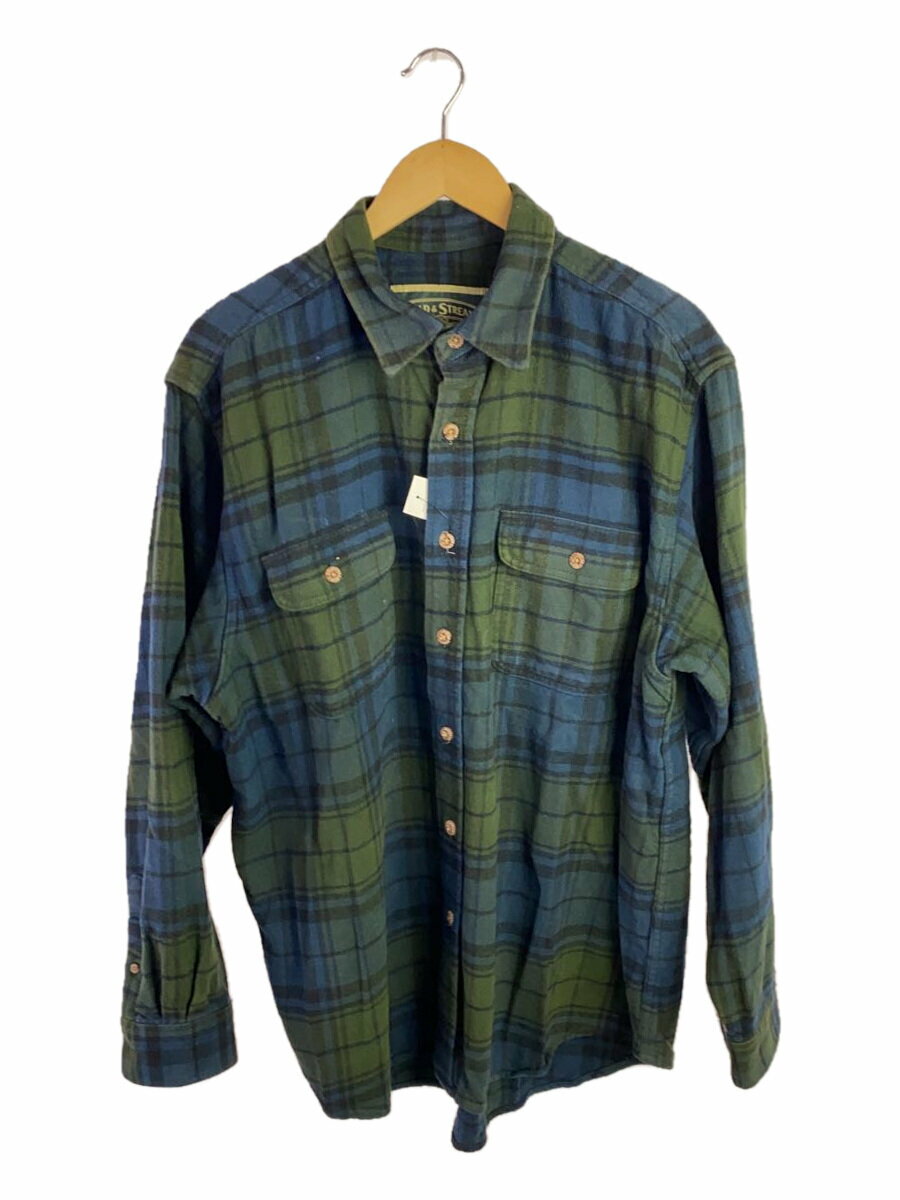 【中古】field/dream◆ジャケット/XL/ウール/NVY/チェック【メンズウェア】
