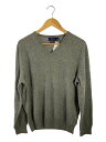 【中古】POLO RALPH LAUREN◆ニット・セーター(薄手)/L/カシミア/GRY//【メンズウェア】(4)