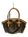 【中古】LOUIS VUITTON◆ティヴォリGM_モノグラム・キャンバス_BRW/PVC/BRW【バッグ】
