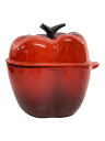 【中古】LE CREUSET◆鍋/容量:2L/サイズ:18cm/RED【キッチン用品】