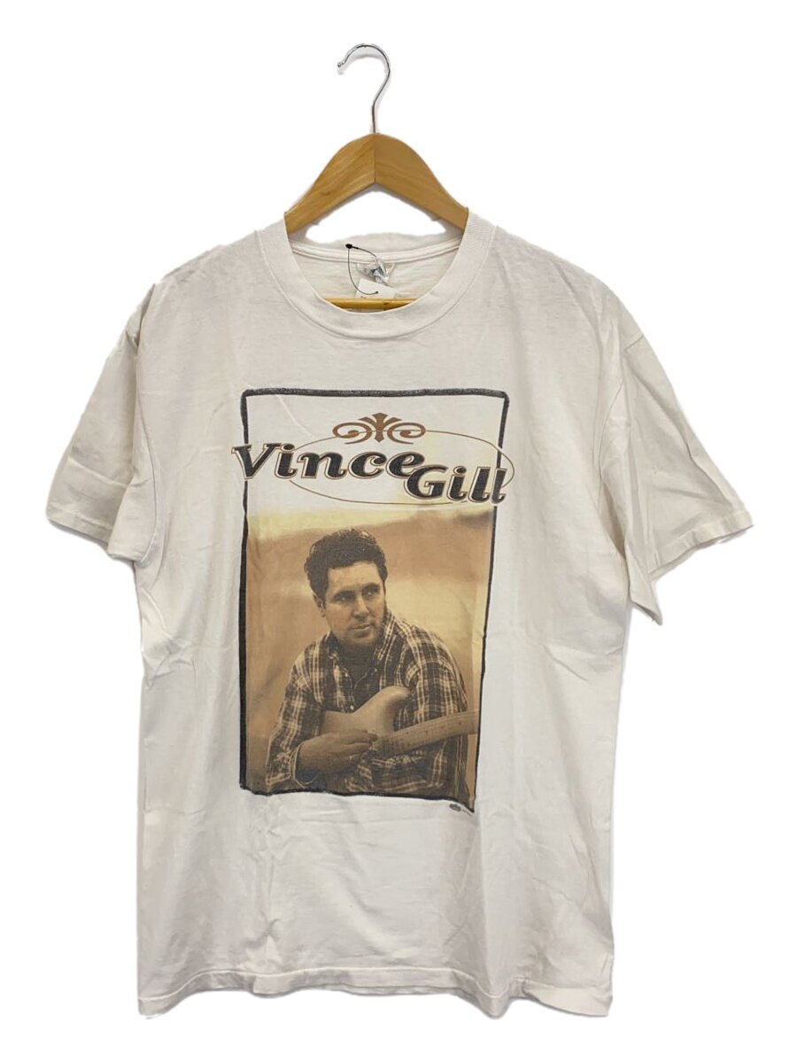 Rakuten - 【中古】VINCEGILL/Tシャツ/L/コットン/WHT【メンズウェア】