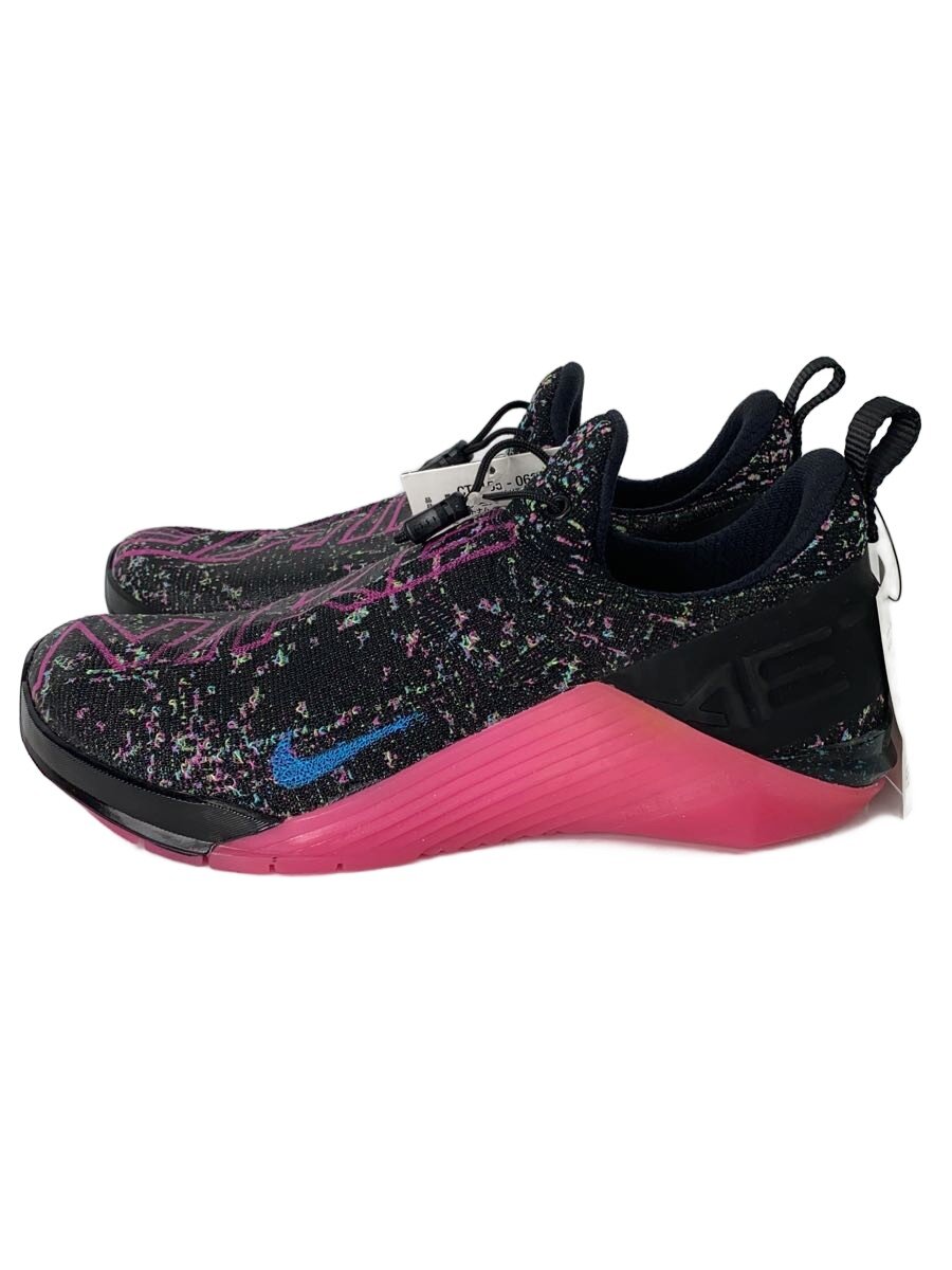 【中古】NIKE◆REACT METCON AMP_リアクト メトコン AMP/24cm/BLK【シューズ】