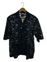 【中古】Needles◆半袖シャツ/L/コットン/BLK/無地【メンズウェア】