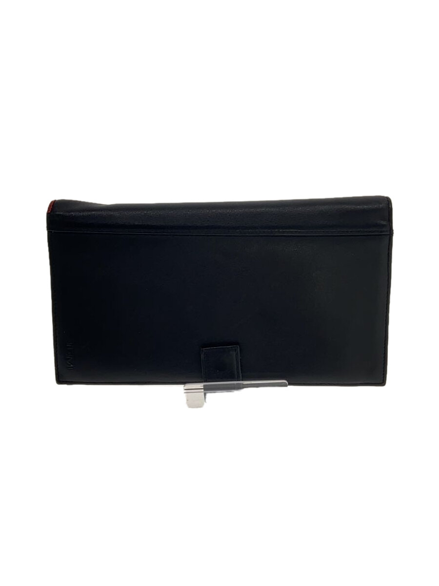 【中古】TUMI◆長財布/レザー/BLK/メンズ/黒【服飾雑貨他】