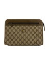 【中古】GUCCI◆ハンドバッグ/レザー/BEG/総柄/97.01.037【バッグ】