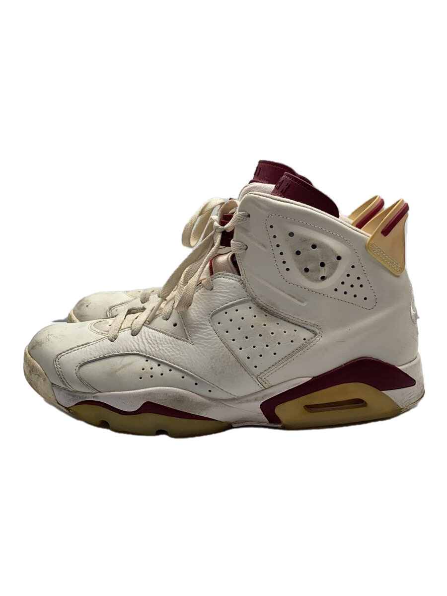 NIKE◆AIR JORDAN 6 RETRO/エアジョーダンレトロ/ホワイト/384664-116/29cm/WHT//