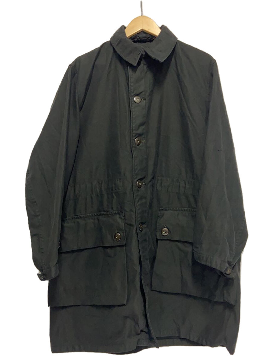 【中古】MILITARY◆スウェーデン軍/M59/フィールドコート/C48/後染め/コート/--/--/BLK【メンズウェア】
