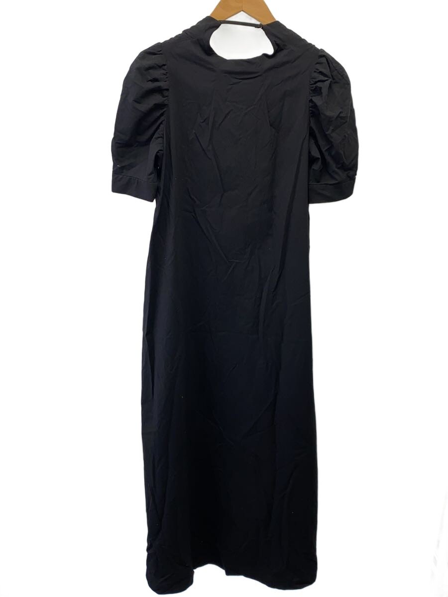 RIM.ARK◆Black dress SCENE1/半袖ワンピース/38/ナイロン/BLK/460FAL33-0180