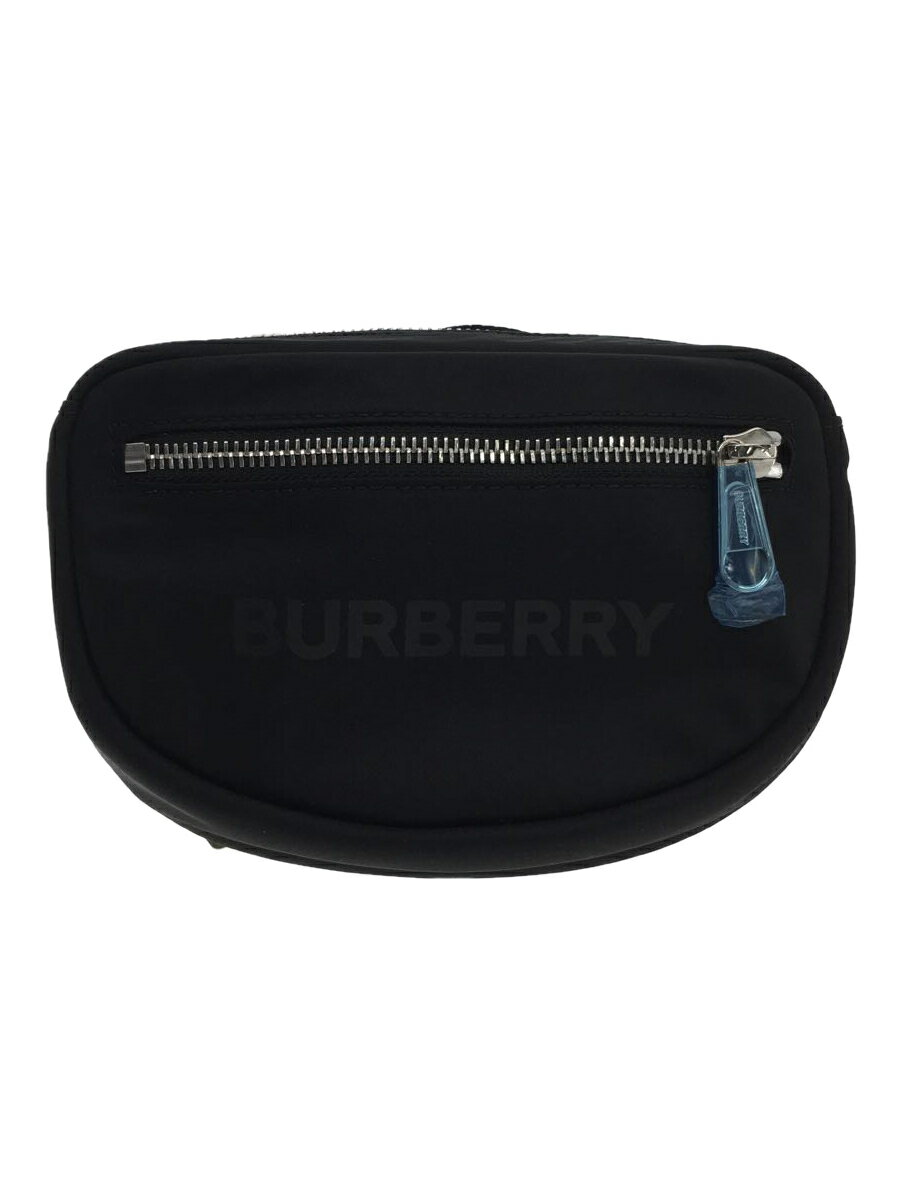 【中古】BURBERRY◆バッグ/ポリエステル/BLK【バッグ】