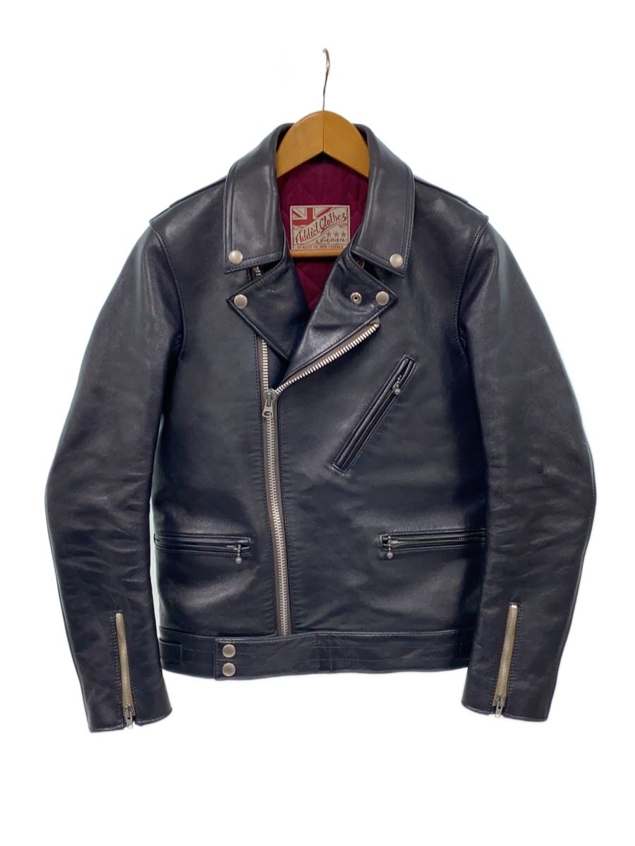 ADDICT CLOTHES シングルライダース 羊革 ビッグサイズ 2320783608346-01.jpg