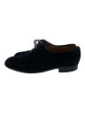 【中古】Jarman/ドレスシューズ/--/BLK/スウェード【シューズ】(4)