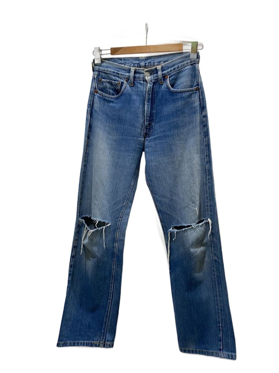 Levi’s◆60S/BIG E/ボタン裏16/SCOVILL/赤耳/ボトム/--/デニム/IDG