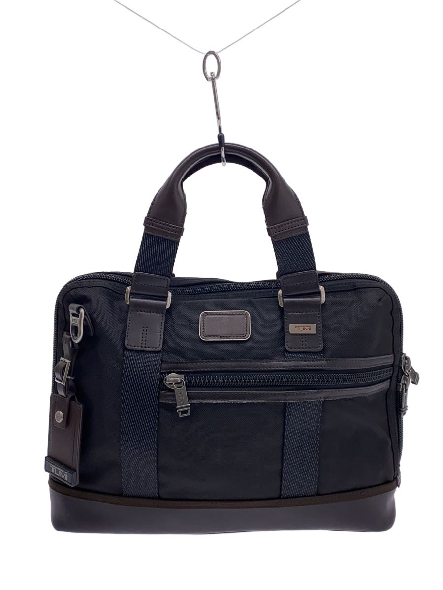 【中古】TUMI◆ブリーフケース/ナイロン/BLK【バッグ】