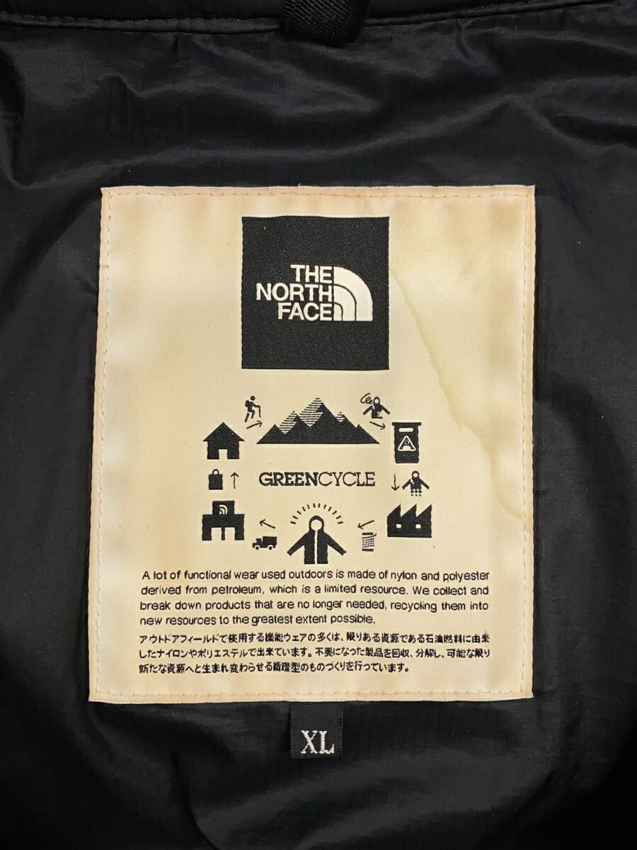 【中古】THE NORTH FACE◆ダウンジャケット/XL/ポリエステル/BLK/NY82032【メンズウェア】