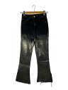 【中古】MOUSSY◆ボトム/0/デニム/BLK/無地/010GAS11-5240【レディースウェア】