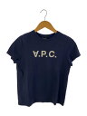 【中古】A.P.C.◆Tシャツ/M/コットン/NVY/プリント【レディースウェア】(4)