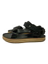 【中古】sacai◆×hender scheme/サンダル/38/BLK/レザー/16-02513【シューズ】(4)