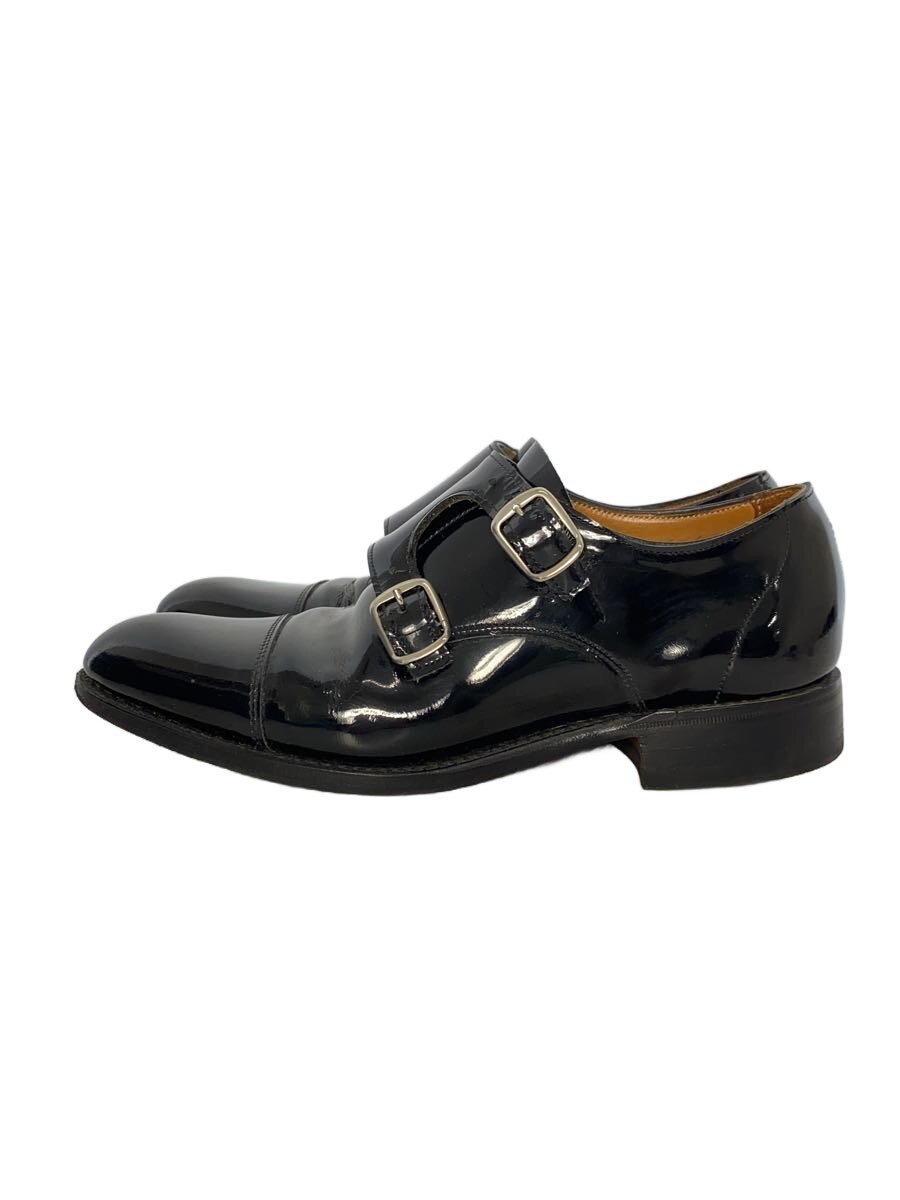 【中古】JOSEPH CHEANEY&SONS◆CHEANKEY DOUBLEMONK/ダブルモンクストラップ/50486517103/ブラック【シューズ】