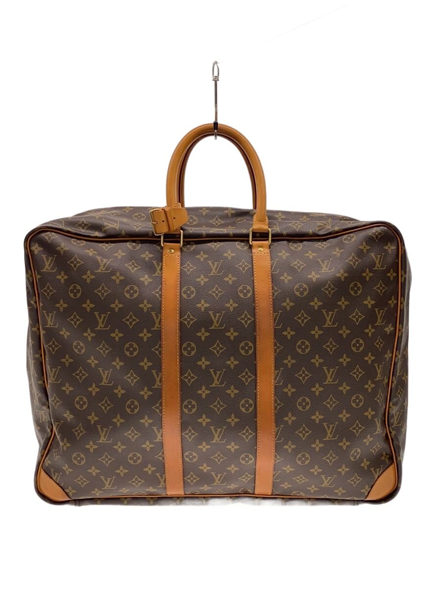 【中古】LOUIS VUITTON◆シリウス70_モノグラム・キャンバス/PVC/BRW/モノグラム/ブラウン/ボストンバッグ//【バッグ】