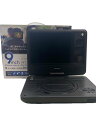 【中古】GREEN HOUSE◆ポータブルDVDプレーヤー GH-PDV9NG-BK(9N4PDV)【家電・ビジュアル・オーディオ】