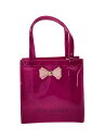 【中古】TED BAKER◆ハンドバッグ/PVC/PNK【バッグ】(4)