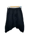 【中古】NILoS◆ボトム/2/コットン/BLK/620PAM4/TWISTED CROTCH EASY PANTS【メンズウェア】