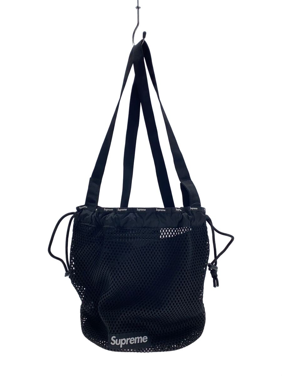 SUPREME - 【中古】Supreme◆リュック/ナイロン/BLK【バッグ】
