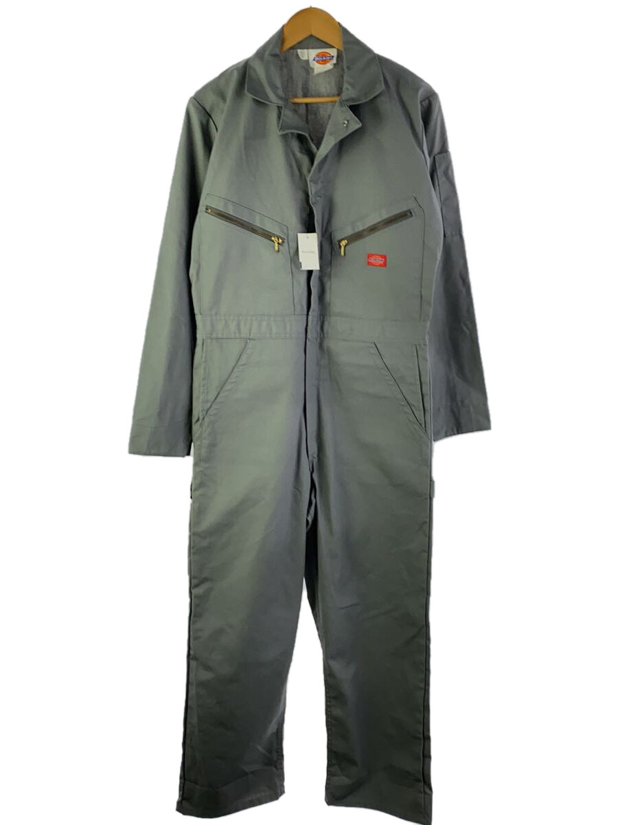 【中古】DICKIES◆オールインワン/40/ポリエステル/GRY【メンズウェア】