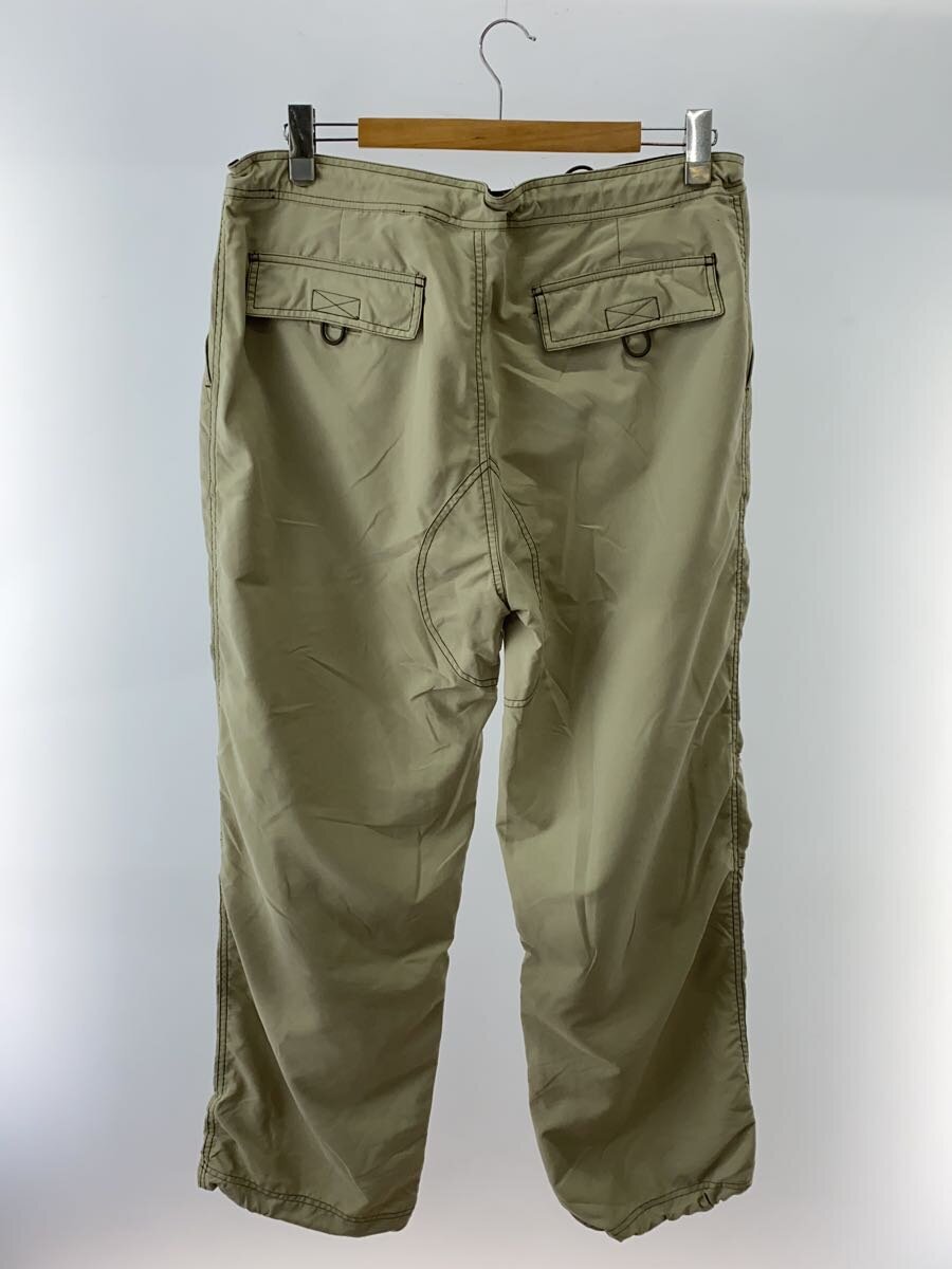 【中古】GAP◆00s/OLD GAP/パラシュートパンツ/ボトム/L/ポリエステル/ベージュ/無地//【メンズウェア】