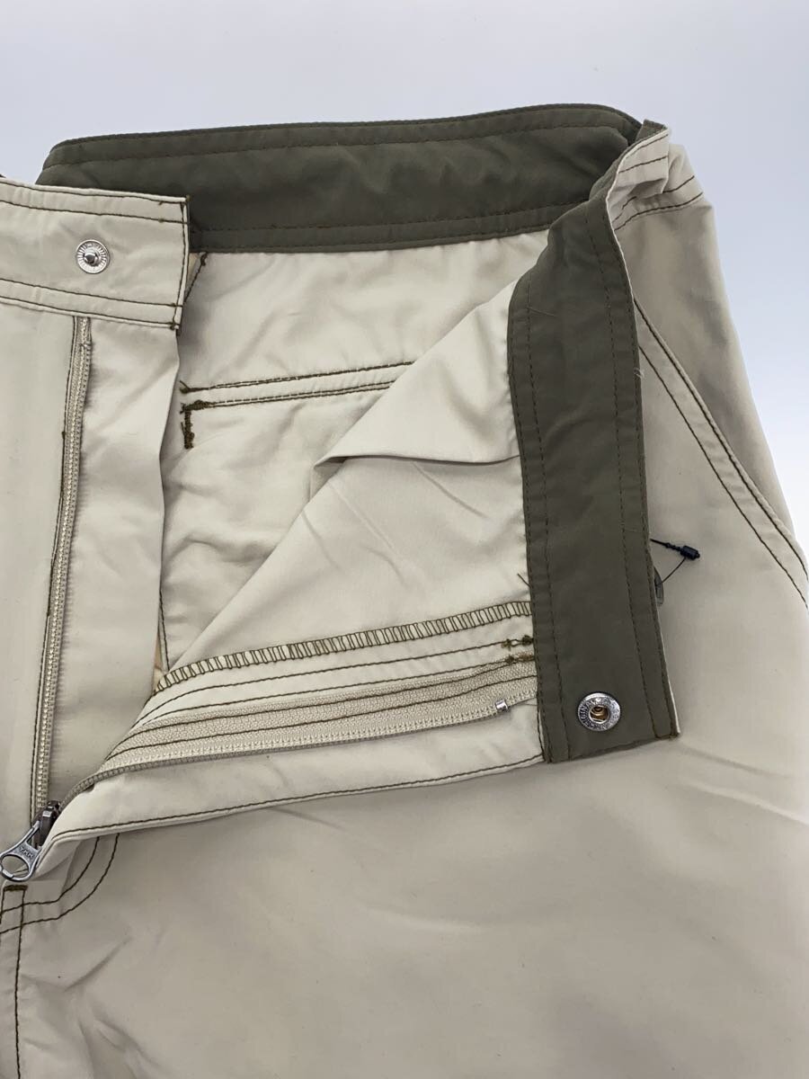 【中古】GAP◆00s/OLD GAP/パラシュートパンツ/ボトム/L/ポリエステル/ベージュ/無地//【メンズウェア】