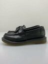 【中古】Dr.Martens◆ローファー/UK5/ブラック/レザー/タッセルローファー/【シューズ】
