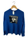 【中古】COACH◆ニット・セーター(厚手)/S/ウール/BLU【メンズウェア】