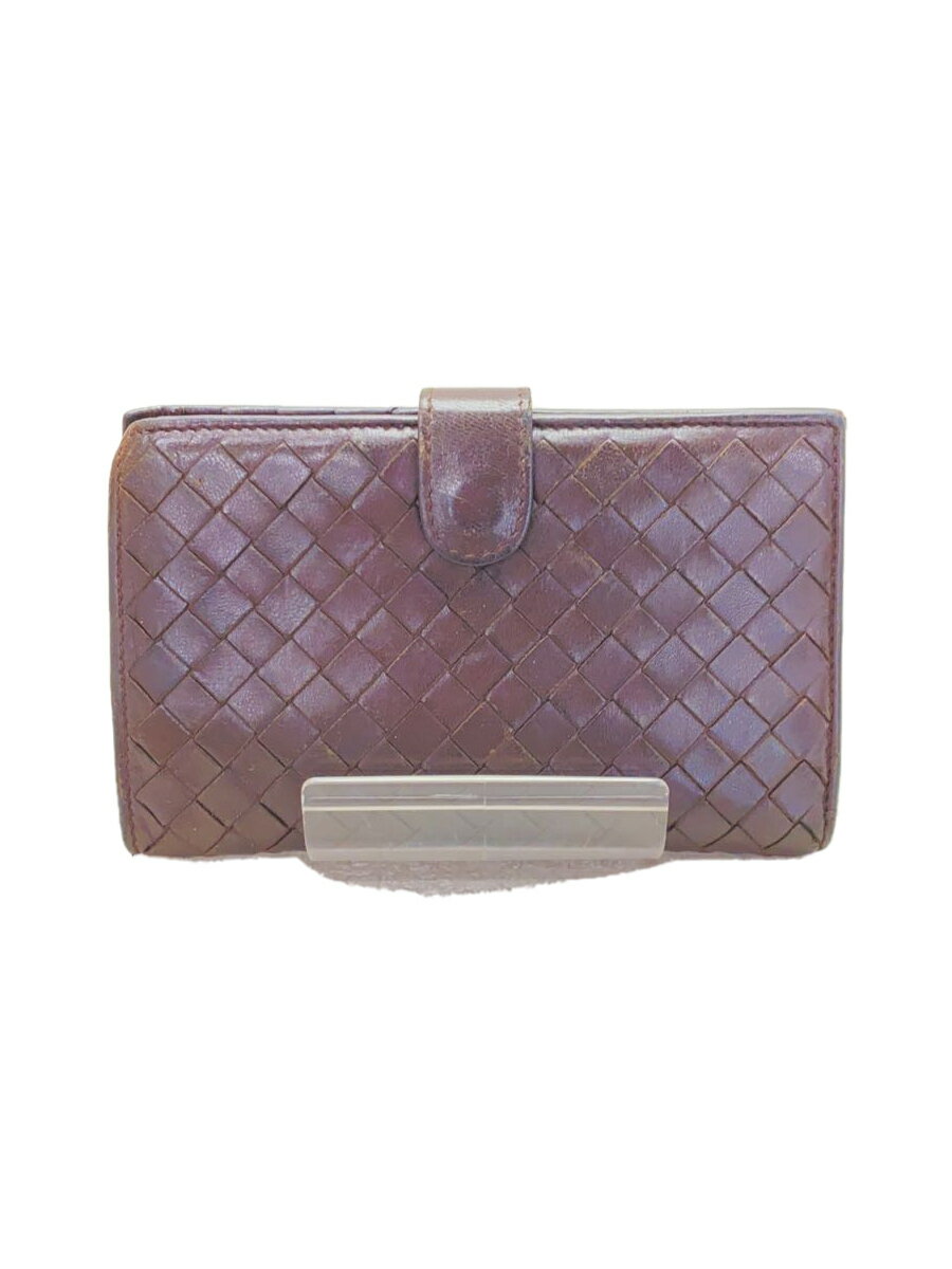 【中古】BOTTEGA VENETA◆2つ折り財布/