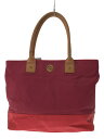 【中古】TORY BURCH◆トートバッグ/擦れ、ヨゴレ--/PNK/無地/HLM034【バッグ】