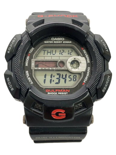 【中古】CASIO◆クォーツ腕時計・G-SHOCK/デジタル/ラバー/BLK/BLK【服飾雑貨他】 【中古】CASIO◆クォーツ腕時計・G-SHOCK/デジタル/ラバー/BLK/BLK【服飾雑貨他】