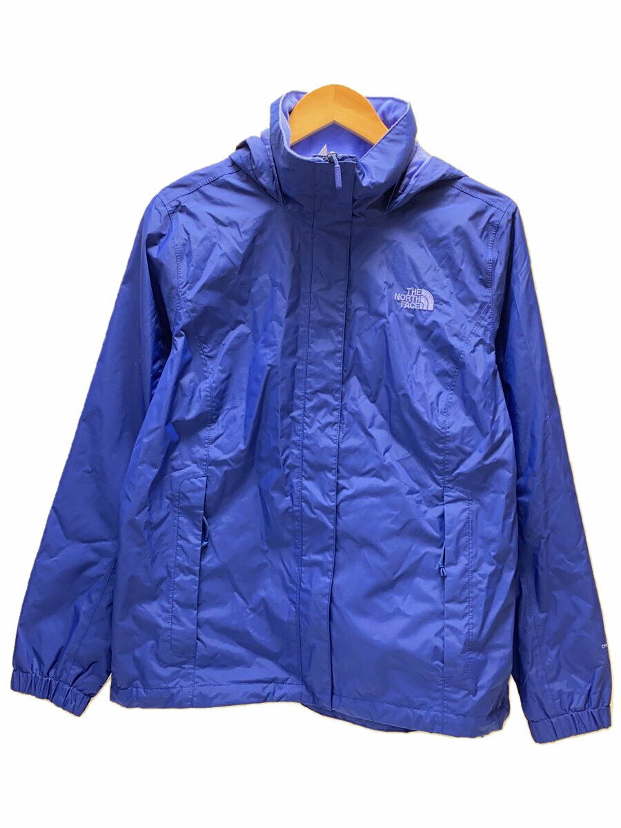 【中古】THE NORTH FACE◆ナイロンジャケット/L/ナイロン/BLU/無地【レディースウェア】