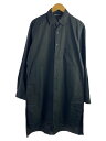 【中古】Y-3◆YOHJI SHIRT/ロングシャツ/長袖シャツ/S/コットン/BLK/CY6859【メンズウェア】