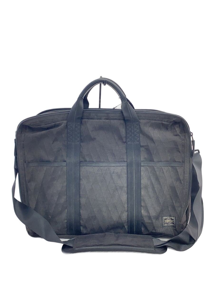 【中古】PORTER◆2WAY/ダイヤモンドパターン/ブリーフケース/--/BLK/無地/737-0 ...