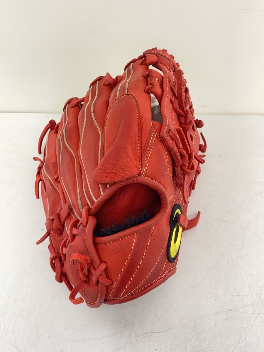 【中古】ASICS◆野球用品/右利き用/RED/PROFESSIONAL STYLE【スポーツ】