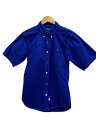【中古】RALPH LAUREN◆半袖シャツ/16/コットン/BLU【メンズウェア】(4)