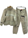 【中古】Supreme◆セットアップ/M/ナイロン/CRM/無地/101837【メンズウェア】