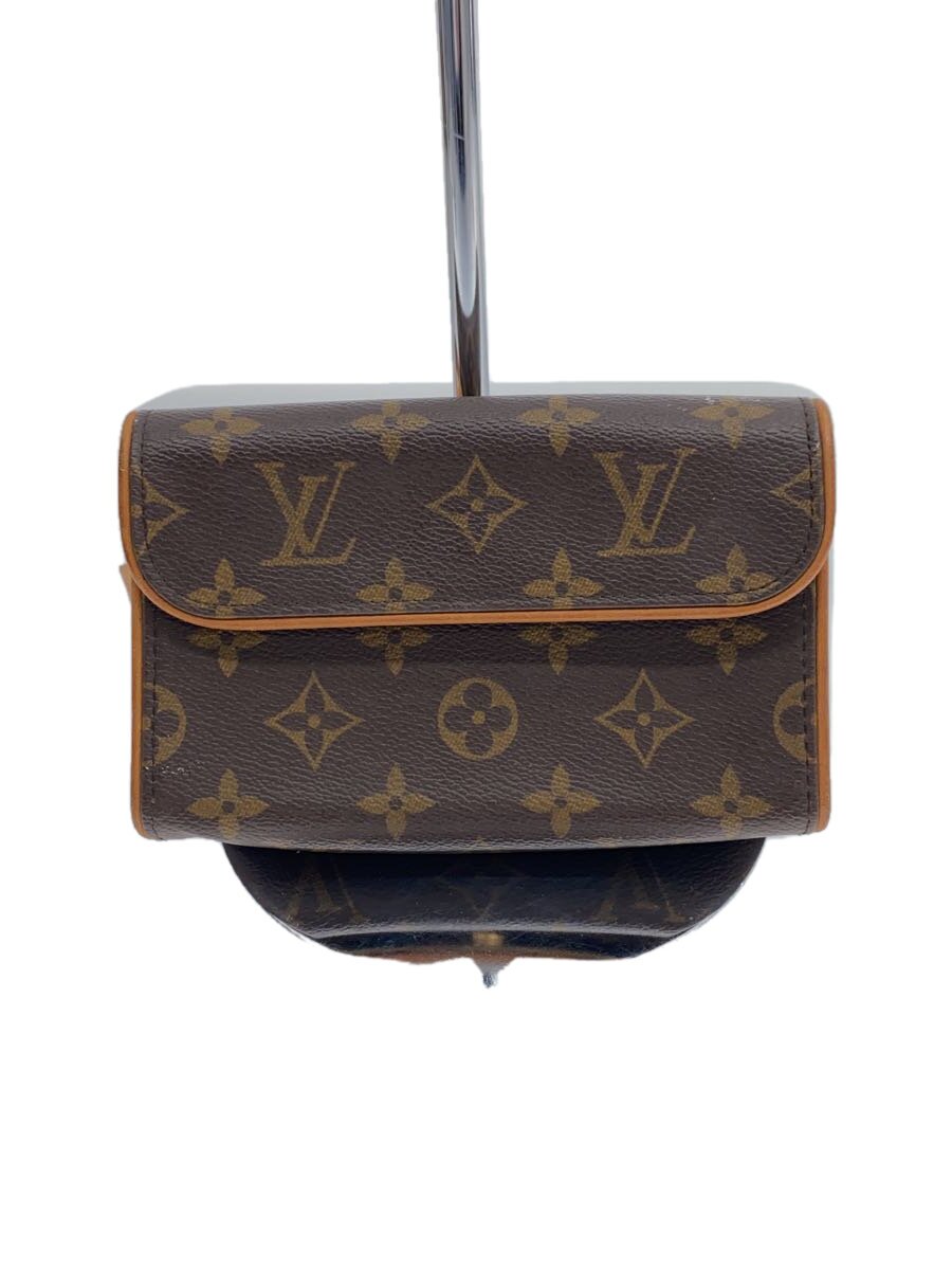 【中古】LOUIS VUITTON◆ポシェット・フロランティーヌ_モノグラム・キャンバス_BRW/PVC/BRW//【バッグ】