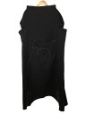 【中古】Maison Margiela◆オールインワン/38/レーヨン/BLK/S29FP0090【レディースウェア】