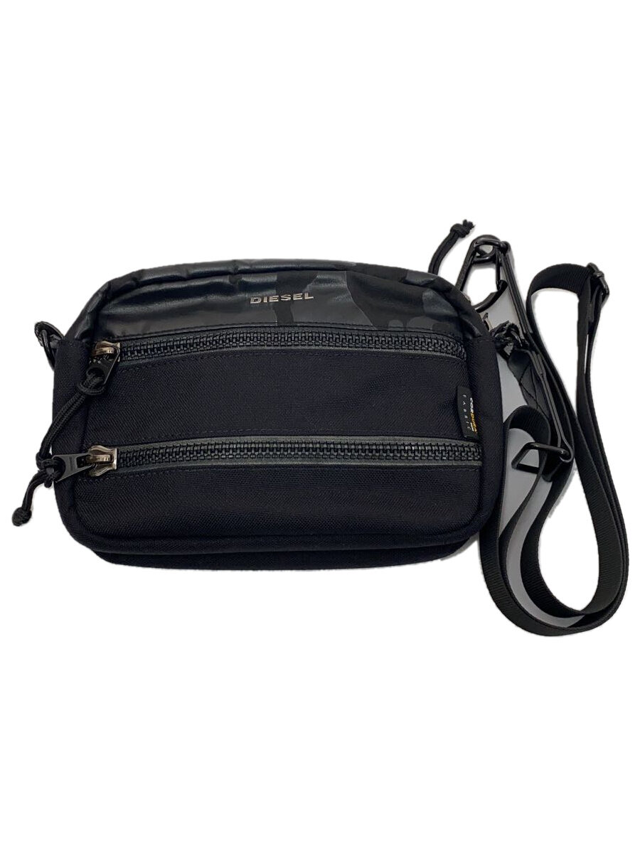 【中古】DIESEL◆バッグ/ナイロン/BLK/カモフラ【バッグ】