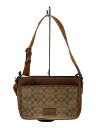 【中古】COACH◆ショルダーバッグ/レザー/BRW/CH076【バッグ】(4)