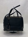 【中古】FENDI◆トートバッグ/レザー/BLK/無地/トゥージュール/2WAY【バッグ】