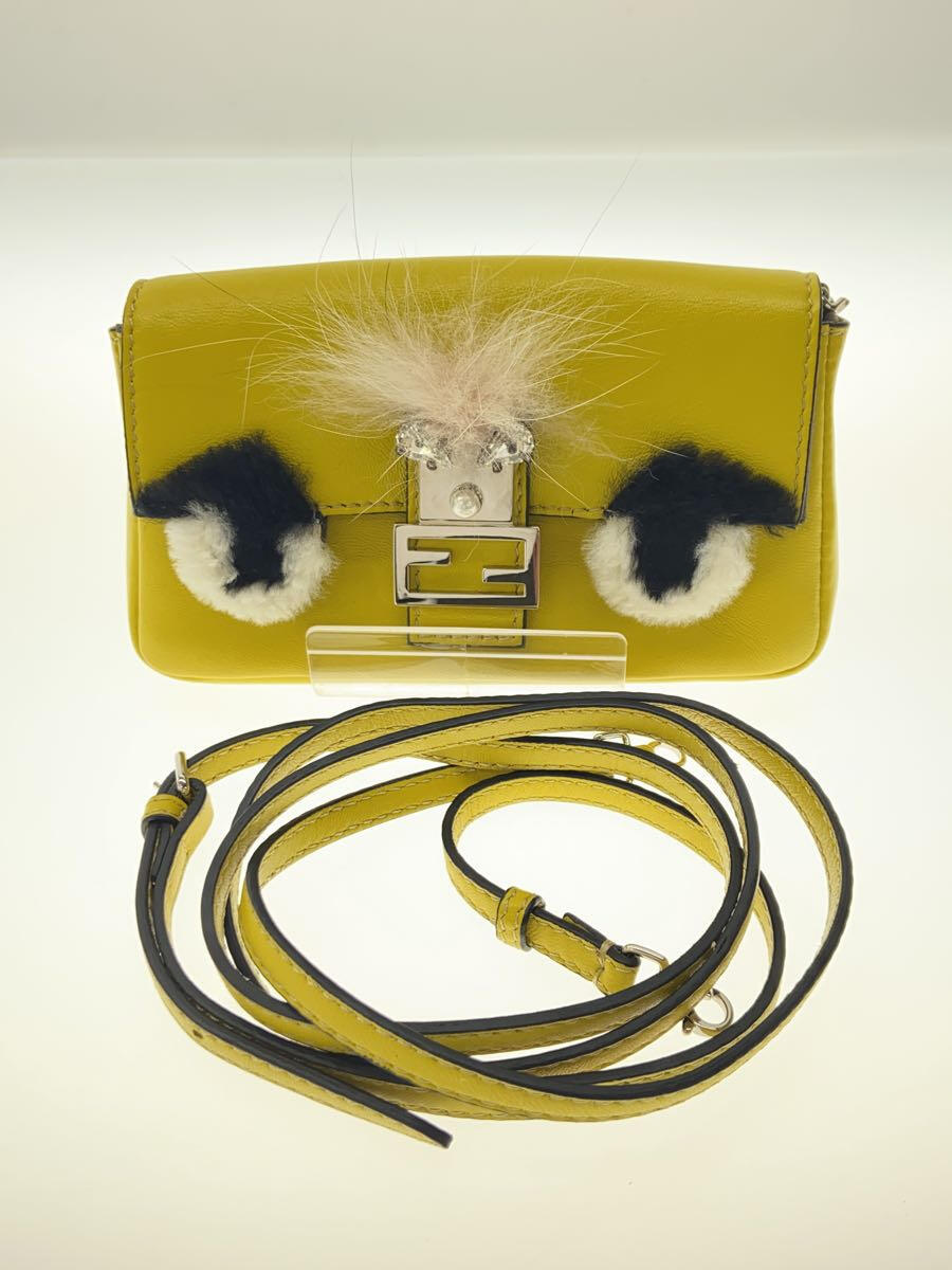 【中古】FENDI◆ショルダーバッグ/レ