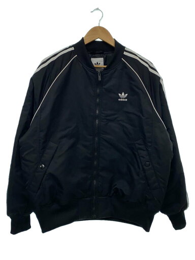 【中古】adidas◆ジャケット/XL/ポリエステル/BLK/IL2573【メンズウェア】 【中古】adidas◆ジャケット/XL/ポリエステル/BLK/IL2573【メンズウェア】
