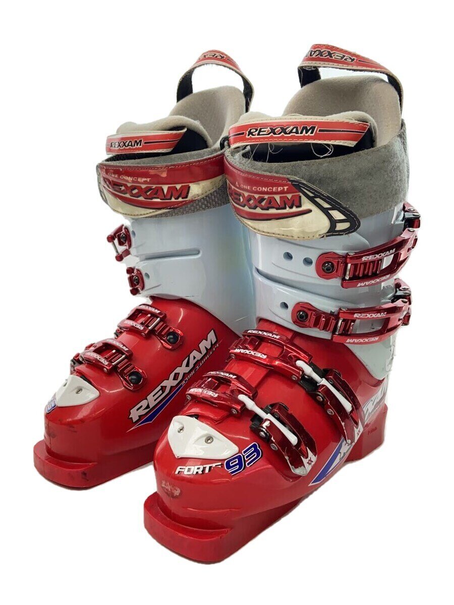【中古】REXXAM◆スキーブーツ/23cm/RED/レクザム/レッド/赤///【スポーツ】